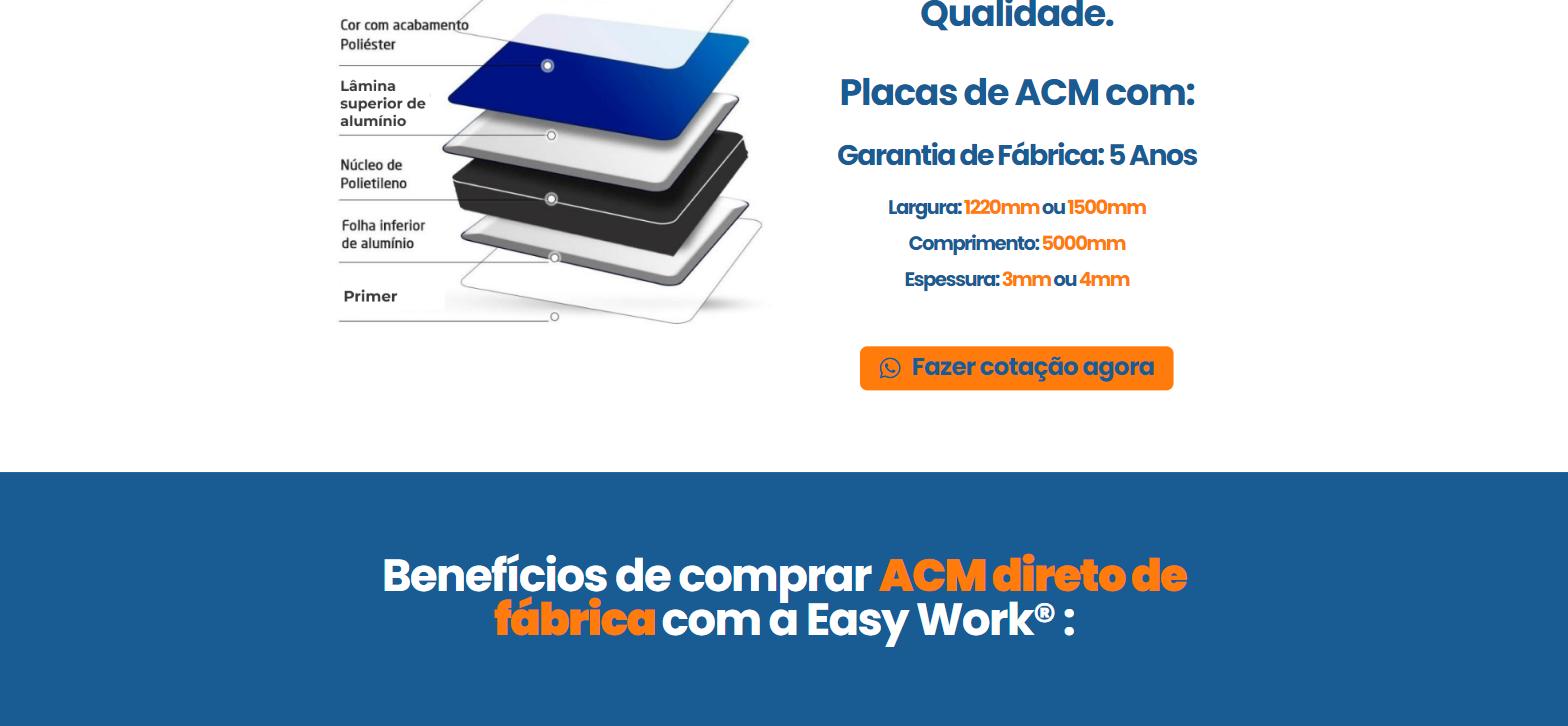 Landing page criada pela Agência Hapi para Easy Work ACM — parte 3